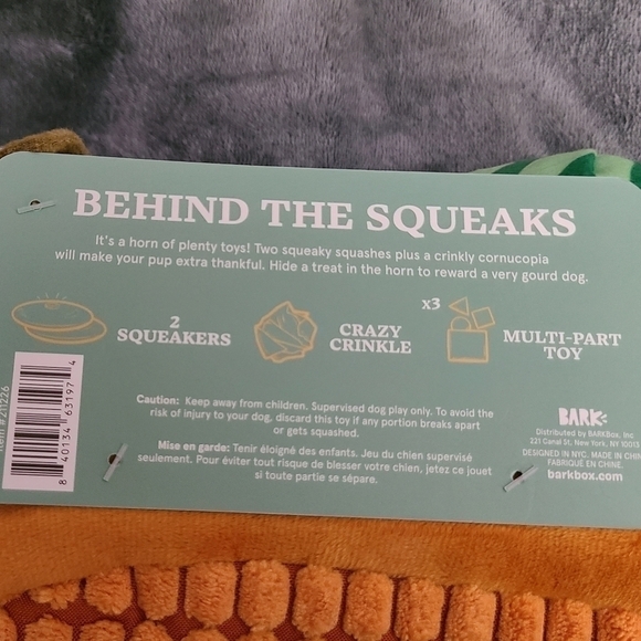 Barkbox Outta Your Gourd sz M-L - Picture 2 of 2